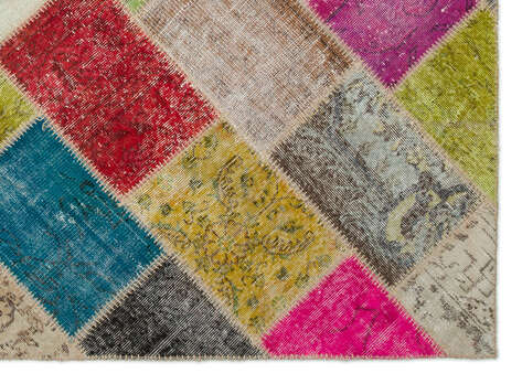Apex Patchwork Unique Multi Naturel 20996 163 cm X 228 cm - 5