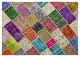 Apex Patchwork Unique Multi Naturel 21009 163 cm X 228 cm (4)