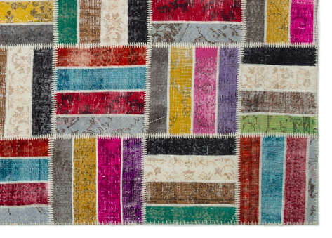 Apex Patchwork Unique Multi Naturel 21049 202 cm X 281 cm - 5