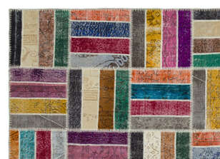 Apex Patchwork Unique Multi Naturel 21053 203 cm X 283 cm (1)