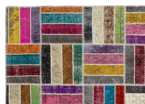 Apex Patchwork Unique Multi Naturel 21059 200 cm X 280 cm - 2
