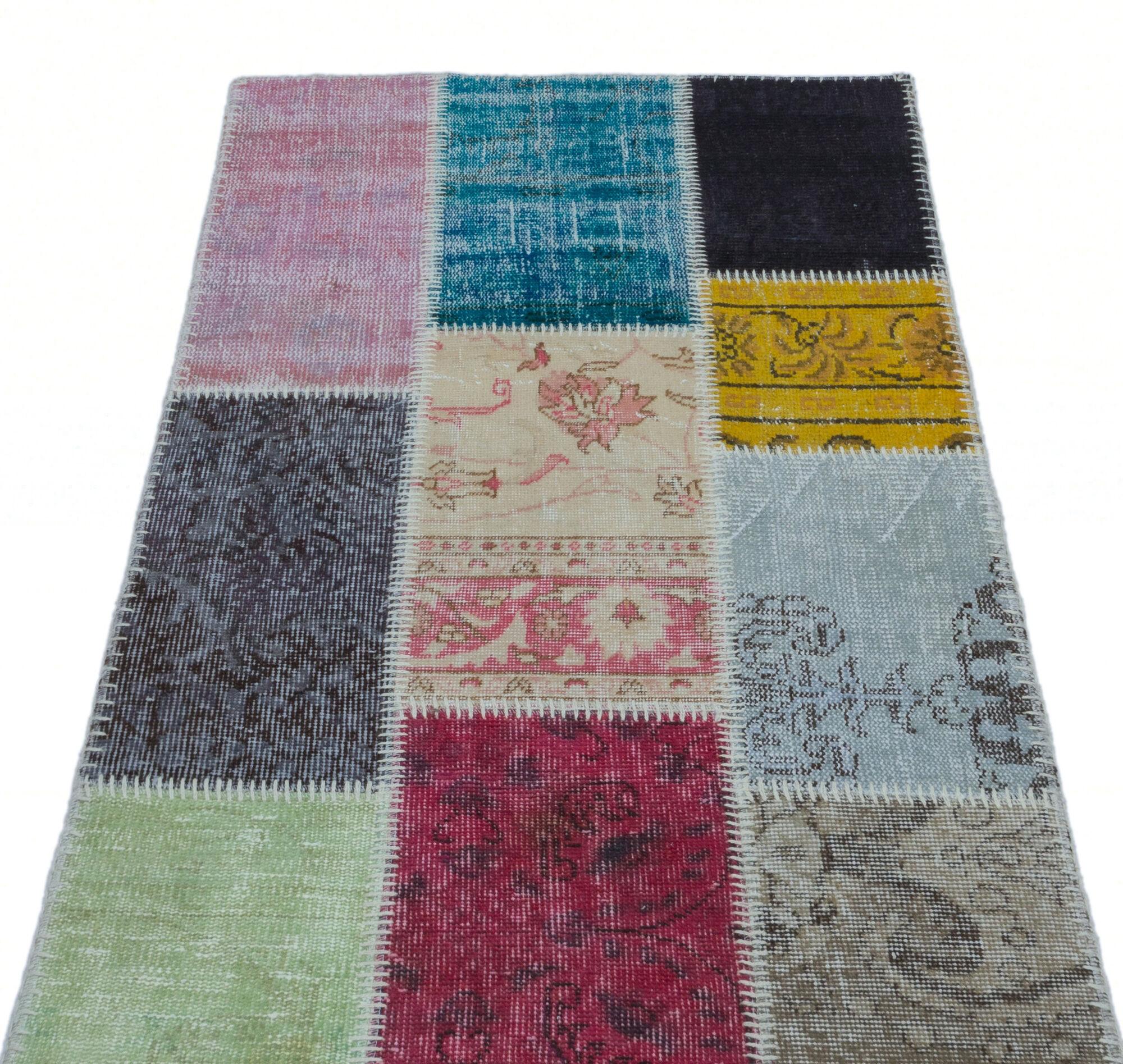 Apex Patchwork Unique Multi Naturel 21306 080 cm X 150 cm