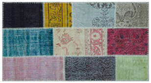 Apex Patchwork Unique Multi Naturel 21306 080 cm X 150 cm (3)