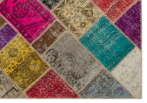 Apex Patchwork Unique Multi Naturel 21469 163 cm X 231 cm - 5