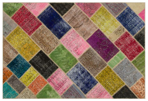 Apex Patchwork Unique Multi Naturel 21470 160 cm X 230 cm - 1