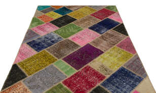 Apex Patchwork Unique Multi Naturel 21470 160 cm X 230 cm (3)