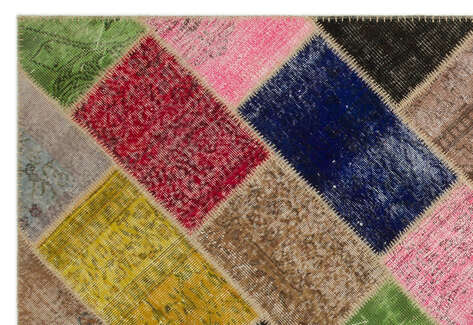 Apex Patchwork Unique Multi Naturel 21470 160 cm X 230 cm - 4