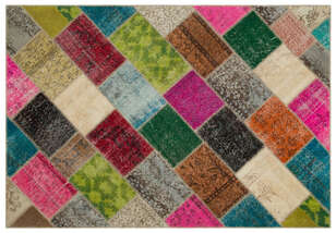 Apex Patchwork Unique Multi Naturel 21472 161 cm X 235 cm (3)