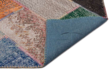 Apex Patchwork Unique Multi Naturel 21477 162 cm X 238 cm - 2