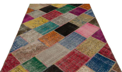Apex Patchwork Unique Multi Naturel 21477 162 cm X 238 cm - 3