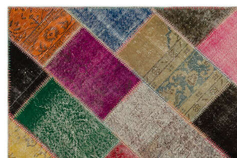 Apex Patchwork Unique Multi Naturel 21477 162 cm X 238 cm - 4