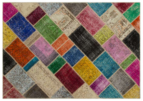 Apex Patchwork Unique Multi Naturel 21600 160 cm X 233 cm - 1