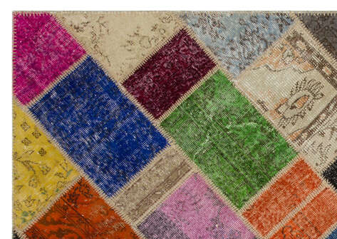 Apex Patchwork Unique Multi Naturel 21600 160 cm X 233 cm - 4