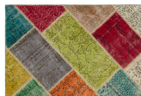 Apex Patchwork Unique Multi Naturel 21601 160 cm X 233 cm - 5