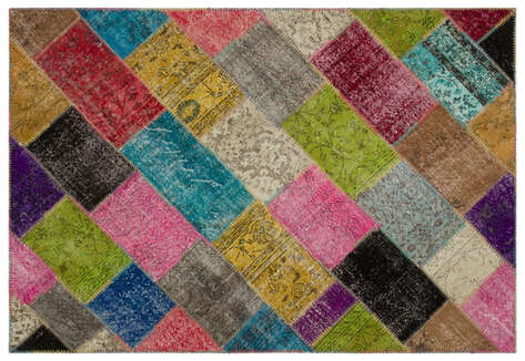 Apex Patchwork Unique Multi Naturel 21603 160 cm X 233 cm - 1