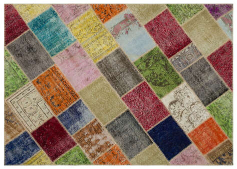 Apex Patchwork Unique Multi Naturel 21613 160 cm X 233 cm - 2