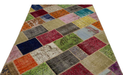 Apex Patchwork Unique Multi Naturel 21613 160 cm X 233 cm - 4