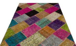 Apex Patchwork Unique Multi Naturel 21615 160 cm X 233 cm (3)
