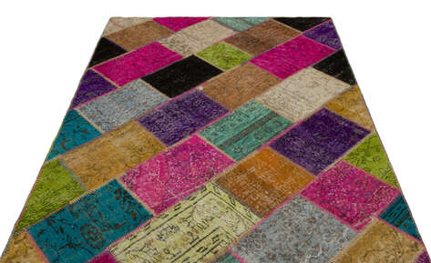 Apex Patchwork Unique Multi Naturel 21615 160 cm X 233 cm - 3