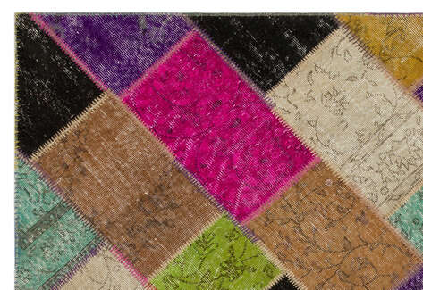 Apex Patchwork Unique Multi Naturel 21615 160 cm X 233 cm - 4