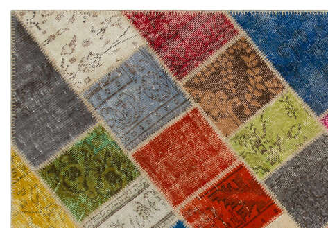 Apex Patchwork Unique Multi Naturel 21620 160 cm X 233 cm - 3