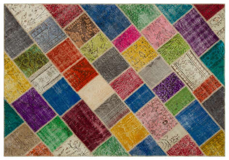 Apex Patchwork Unique Multi Naturel 21620 160 cm X 233 cm - 5