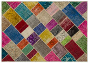 Apex Patchwork Unique Multi Naturel 21621 160 cm X 233 cm - 3