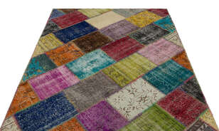 Apex Patchwork Unique Multi Naturel 21626 160 cm X 233 cm - 3