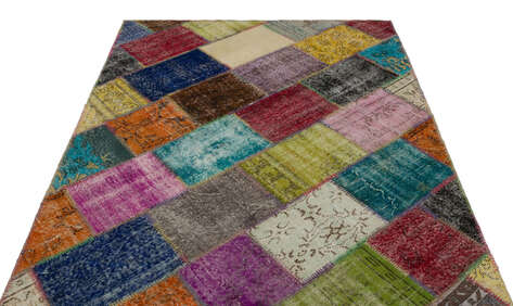 Apex Patchwork Unique Multi Naturel 21626 160 cm X 233 cm - 3