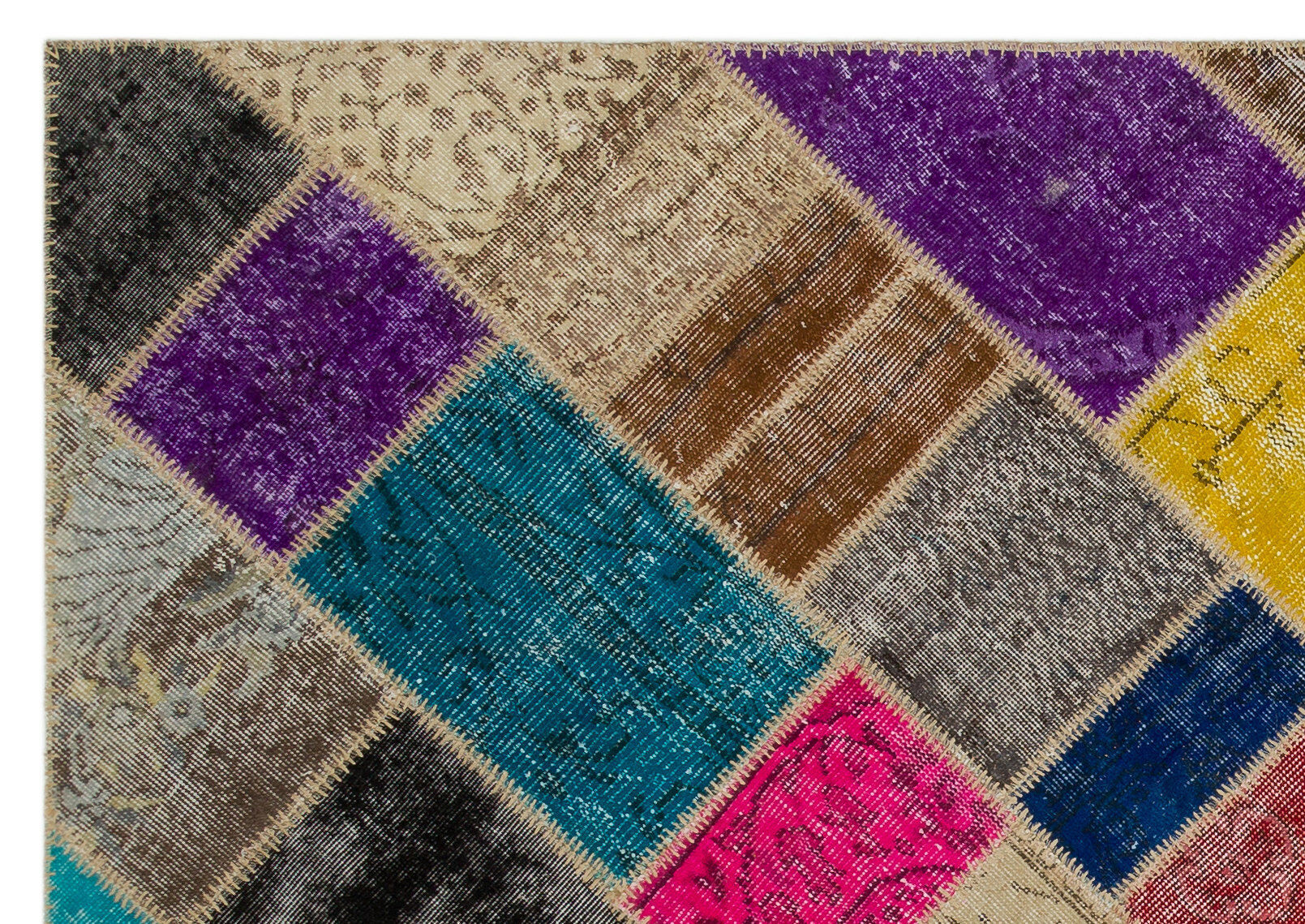 Apex Patchwork Unique Multi Naturel 21628 160 cm X 233 cm
