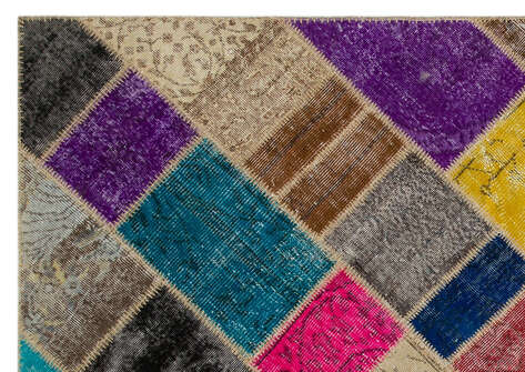 Apex Patchwork Unique Multi Naturel 21628 160 cm X 233 cm - 1