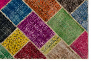 Apex Patchwork Unique Multi Naturel 21635 160 cm X 233 cm - 5