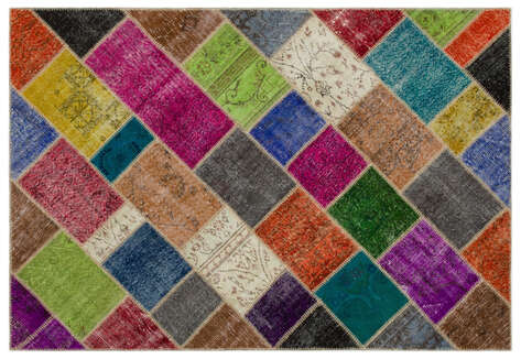 Apex Patchwork Unique Multi Naturel 21640 160 cm X 233 cm - 1