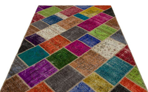 Apex Patchwork Unique Multi Naturel 21640 160 cm X 233 cm - 3
