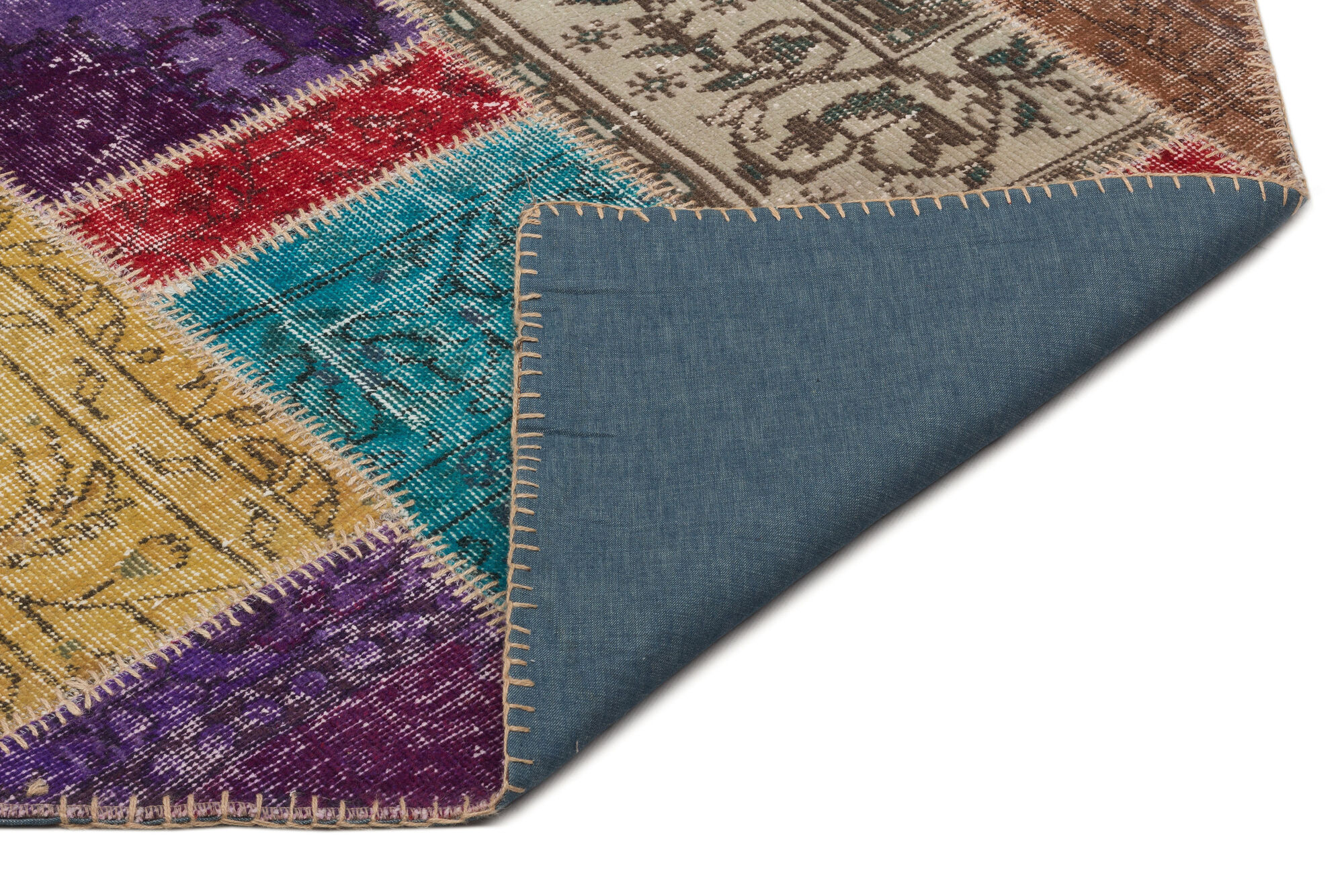 Apex Patchwork Unique Multi Naturel 21641 160 cm X 233 cm