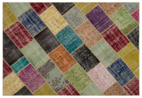 Apex Patchwork Unique Multi Naturel 21643 160 cm X 233 cm - 1