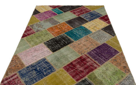 Apex Patchwork Unique Multi Naturel 21643 160 cm X 233 cm - 3