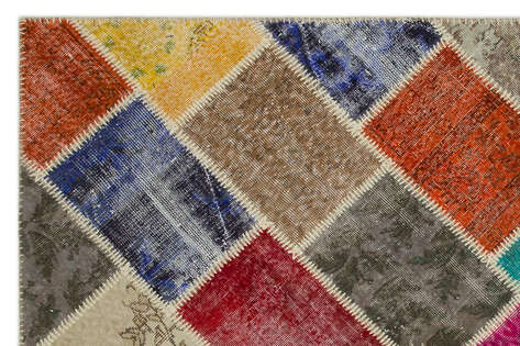 Apex Patchwork Unique Multi Naturel 21644 160 cm X 233 cm - 4