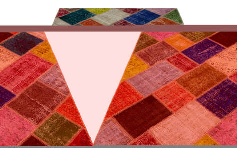 Apex Patchwork Unique Multi Naturel 21650 160 cm X 233 cm - 5