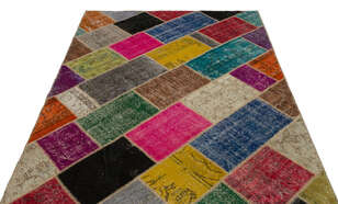 Apex Patchwork Unique Multi Naturel 21652 160 cm X 233 cm - 5