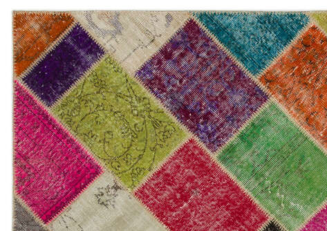 Apex Patchwork Unique Multi Naturel 21654 160 cm X 233 cm - 5