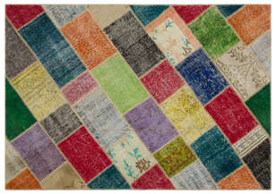 Apex Patchwork Unique Multi Naturel 21655 160 cm X 233 cm - 1