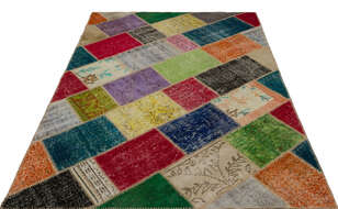 Apex Patchwork Unique Multi Naturel 21655 160 cm X 233 cm - 3