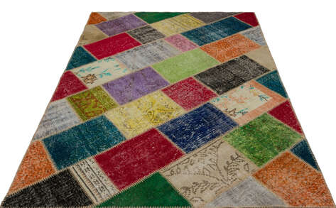 Apex Patchwork Unique Multi Naturel 21655 160 cm X 233 cm - 3