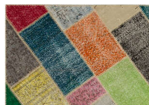 Apex Patchwork Unique Multi Naturel 21655 160 cm X 233 cm - 4
