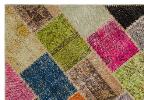 Apex Patchwork Unique Multi Naturel 21659 160 cm X 233 cm - 4