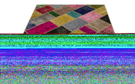 Apex Patchwork Unique Multi Naturel 21660 160 cm X 233 cm - 1