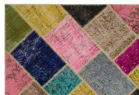 Apex Patchwork Unique Multi Naturel 21660 160 cm X 233 cm - 4