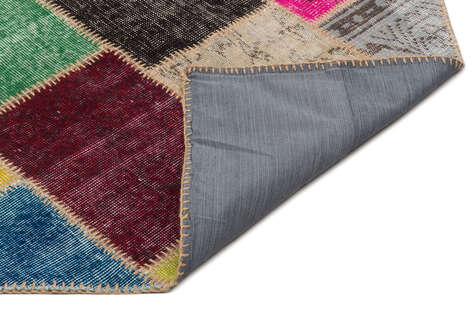 Apex Patchwork Unique Multi Naturel 21661 160 cm X 233 cm - 1