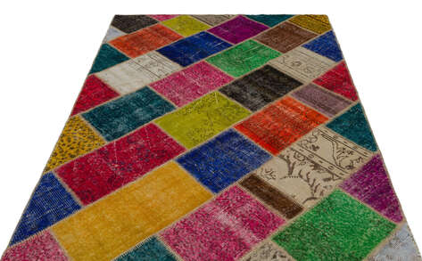 Apex Patchwork Unique Multi Naturel 21662 160 cm X 233 cm - 3